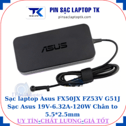 Sạc laptop Asus FX50JX FZ53V G51J Sạc Asus 19V-6.32A-120W Chân to 5.5*2.5mm