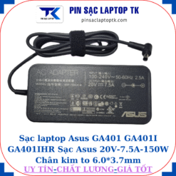Sạc Asus GA401 GA401I GA401IHR Sạc Asus 20V-7.5A-150W, củ sạc