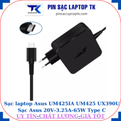 Sạc laptop Asus UM425IA UM425 UX390U Sạc Asus 20V-3.25A-65W Type C