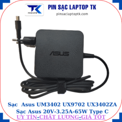Sạc Asus UM3402 UX9702 UX3402ZA Sạc Asus 20V-3.25A-65W Type C