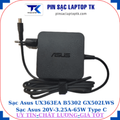 Sạc Asus UX363EA B5302 GX502LWS Sạc Asus 20V-3.25A-65W Type C