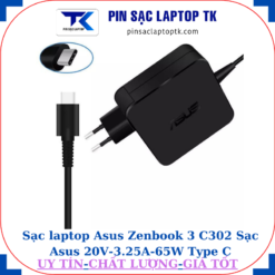Sạc laptop Asus Zenbook 3 C302 Sạc Asus 20V-3.25A-65W Type C