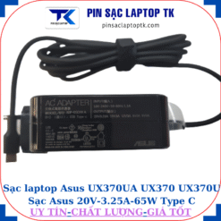 Sạc Asus UX370UA UX370 UX370U Sạc Asus 20V-3.25A-65W Type C, thông số sạc