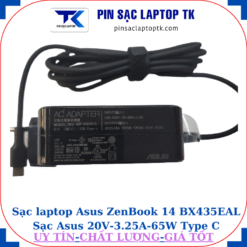 Sạc Asus ZenBook 14 BX435EAL Sạc Asus 20V-3.25A-65W Type C, thông số sạc
