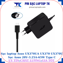 Sạc laptop Asus UX370UA UX370 UX370U Sạc Asus 20V-3.25A-65W Type C