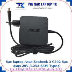 Sạc Asus Zenbook 3 C302 Sạc Asus 20V-3.25A-65W Type C
