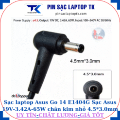 Sạc Asus Go 14 E1404G Sạc Asus 19V-3.42A-65W chân kim nhỏ 4.5*3.0mm