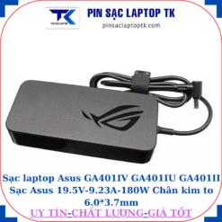Sạc Asus GA401IV GA401IU GA401II Sạc Asus 19.5V-9.23A-180W Chân kim to 6.0*3.7mm. logo