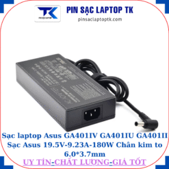 Sạc Asus GA401IV GA401IU GA401II Sạc Asus 19.5V-9.23A-180W Chân kim to 6.0*3.7mm