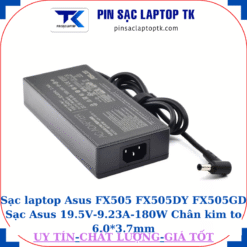 Sạc Asus FX505 FX505DY FX505GD Sạc Asus 19.5V-9.23A-180W Chân kim to 6.0*3.7mm