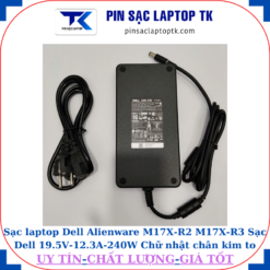 Sạc Dell Alienware M17X-R2 M17X-R3 Sạc Dell 19.5V-12.3A-240W Chữ nhật chân kim to(7.4mm*5.0mm)