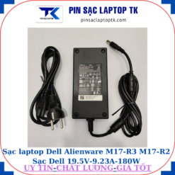 Sạc Dell Alienware M17-R3 M17-R2 Sạc Dell 19.5V-9.23A-180W Chữ nhật chân kim to(7.4mm*5.0mm)