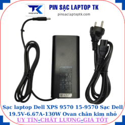 Sạc Dell XPS 9570 15-9570 Sạc Dell 19.5V-6.67A-130W Ovan chân kim nhỏ(4.5mm*3.0mm)