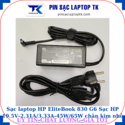 Sạc HP EliteBook 830 G6 Sạc HP 19.5V-2.31A/3.33A-45W/65W chân kim nhỏ màu xanh(4.5mm*3.0mm), sạc 45W