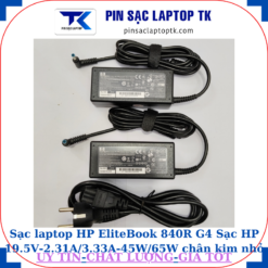Sạc HP EliteBook 840R G4 Sạc HP 19.5V-2.31A/3.33A-45W/65W chân kim nhỏ màu xanh(4.5mm*3.0mm)
