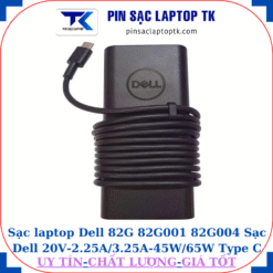 Sạc Dell 82G 82G001 82G004 Sạc Dell 20V-2.25A/3.25A-45W/65W Type C, logo dell