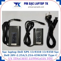 Sạc Dell XPS 13-9310 13-9350 Sạc Dell 20V-2.25A/3.25A-45W/65W Type C