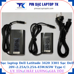 Sạc Dell Latitude 3420 3301 Sạc Dell 20V-2.25A/3.25A-45W/65W Type C