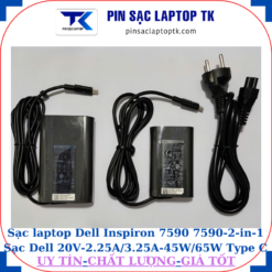 Sạc Dell Inspiron 7590 7590-2-in-1 Sạc Dell 20V-2.25A/3.25A-45W/65W Type C