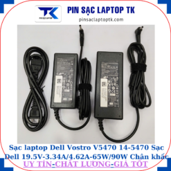 Sạc Dell Vostro V5470 14-5470 Sạc Dell 19.5V-3.34A/4.62A-65W/90W Chân khấc/đầu đạn(4.0*1.7mm)