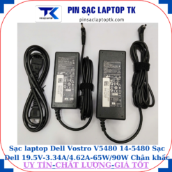 Sạc Dell Vostro V5480 14-5480 Sạc Dell 19.5V-3.34A/4.62A-65W/90W Chân khấc/đầu đạn(4.0*1.7mm)