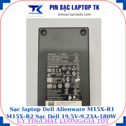 Sạc Dell Alienware M15X-R1 M15X-R2 Sạc Dell 19.5V-9.23A-180W Chữ nhật chân kim to(7.4mm*5.0mm), thông số
