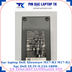 Sạc Dell Alienware M17-R3 M17-R2 Sạc Dell 19.5V-9.23A-180W Chữ nhật chân kim to(7.4mm*5.0mm), thông số