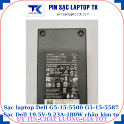 Sạc Dell G5-15-5500 G5-15-5587 Sạc Dell 19.5V-9.23A-180W Chữ nhật chân kim to(7.4mm*5.0mm), thông số