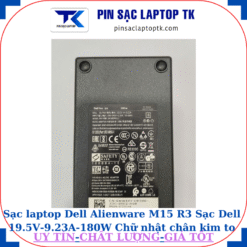 Sạc Dell Alienware M15 R3 Sạc Dell 19.5V-9.23A-180W Chữ nhật chân kim to(7.4mm*5.0mm), thông số