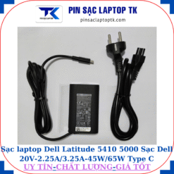 Sạc Dell Latitude 5410 5000 Sạc Dell 20V-2.25A/3.25A-45W/65W Type C, sạc 45W