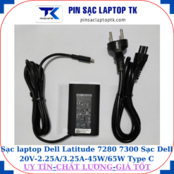 Sạc Dell Latitude 7280 7300 Sạc Dell 20V-2.25A/3.25A-45W/65W, sạc 45W