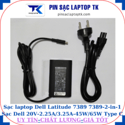 Sạc Dell Latitude 7389 7389-2-in-1 Sạc Dell 20V-2.25A/3.25A-45W/65W Type C, sạc 45W