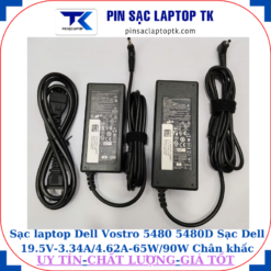 Sạc Dell Vostro 5480 5480D Sạc Dell 19.5V-3.34A/4.62A-65W/90W Chân khấc/đầu đạn(4.0*1.7mm)