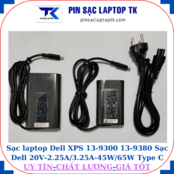 Sạc Dell XPS 13-9300 13-9380 Sạc Dell 20V-2.25A/3.25A-45W/65W Type C