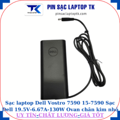 Sạc Dell Vostro 7590 15-7590 Sạc Dell 19.5V-6.67A-130W Ovan chân kim nhỏ(4.5mm*3.0mm), logo Dell