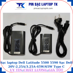 Sạc Dell Latitude 5500 5590 Sạc Dell 20V-2.25A/3.25A-45W/65W Type C