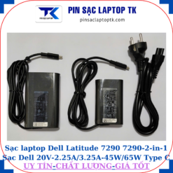 Sạc Dell Latitude 7290 7290-2-in-1 Sạc Dell 20V-2.25A/3.25A-45W/65W Type C