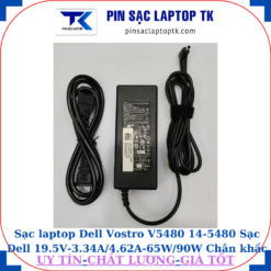 Sạc Dell Vostro V5480 14-5480 Sạc Dell 19.5V-3.34A/4.62A-65W/90W Chân khấc/đầu đạn(4.0*1.7mm), sạc dell 90W