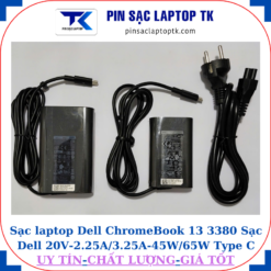 Sạc Dell ChromeBook 13 3380 Sạc Dell 20V-2.25A/3.25A-45W/65W Type C