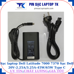 Sạc Dell Latitude 7000 7370 Sạc Dell 20V-2.25A/3.25A-45W/65W Type C, sạc 65W