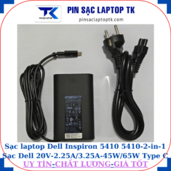 Sạc Dell Inspiron 5410 5410-2-in-1 Sạc Dell 20V-2.25A/3.25A-45W/65W Type C, sạc 65W