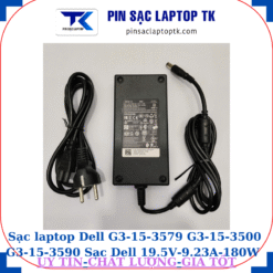 Sạc Dell G3-15-3579 G3-15-3500 G3-15-3590 Sạc Dell 19.5V-9.23A-180W Chữ nhật chân kim to(7.4mm*5.0mm)