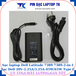 Sạc Dell Latitude 7389 7389-2-in-1 Sạc Dell 20V-2.25A/3.25A-45W/65W Type C, sạc 65W