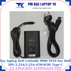 Sạc Dell Latitude 9000 9410 Sạc Dell 20V-2.25A/3.25A-45W/65W Type C, sạc 65W
