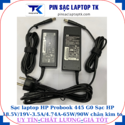 Sạc HP Probook 445 G0 Sạc HP 18.5V/19V-3.5A/4.74A-65W/90W chân kim to(7.4mm*5.0mm)