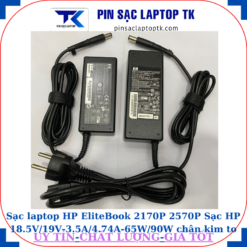 Sạc HP EliteBook 2170P 2570P Sạc HP 18.5V/19V-3.5A/4.74A-65W/90W chân kim to(7.4mm*5.0mm)