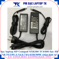 Sạc HP Compad NX8200 TC4400 Sạc HP 18.5V/19V-3.5A/4.74A-65W/90W chân kim to(7.4mm*5.0mm)