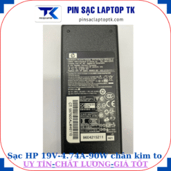 Sạc laptop HP 19VV 4.74A 90W chân kim to, thông số sạc