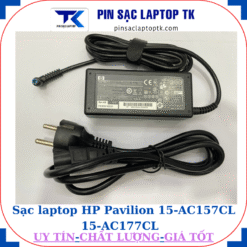 Sạc HP Pavilion 15-AC157CL 15-AC177CL Sạc HP 19.5V-2.31A/3.33A-45W/65W chân kim nhỏ màu xanh(4.5mm*3.0mm), sạc 45W