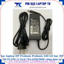 Sạc HP Probook 440 G0 Sạc HP 18.5V/19V-3.5A/4.74A-65W/90W chân kim to(7.4mm*5.0mm), sạc 90W